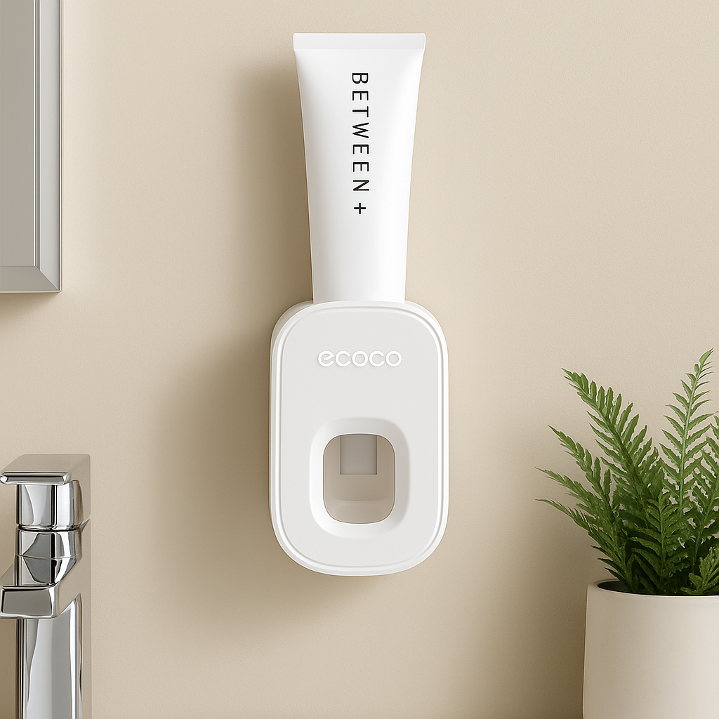 Touchless Wall-Mounted Toothpaste Dispenser – Smart & Hygienic Solution