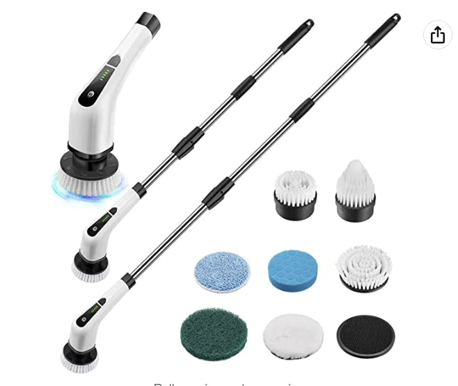 Effortless Cordless Cleaning for Tiles, Tubs & More
