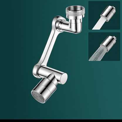 1080° Rotating Faucet Extender – Flexible, Splash-Proof Sink Nozzle for Kitchen & Bathroom | ProFlow