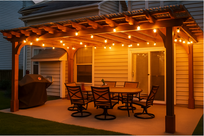 Outdoor Solar String Lights – Warm Ambience for Any Occasion