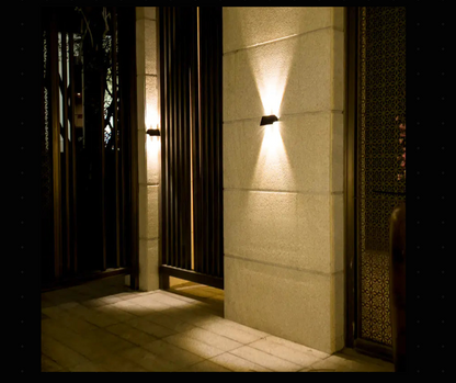 Solar LED Wall Light – Waterproof Outdoor Decorative Lamp for Garden, Patio & Fence