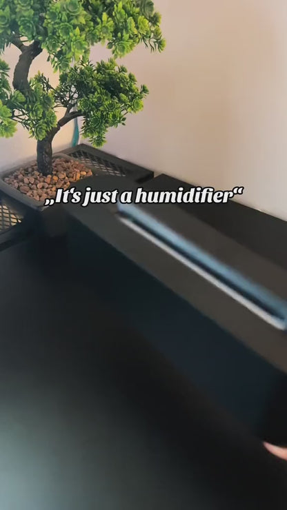 Smart Humidifier – Aromatherapy + LED Fire Effect"